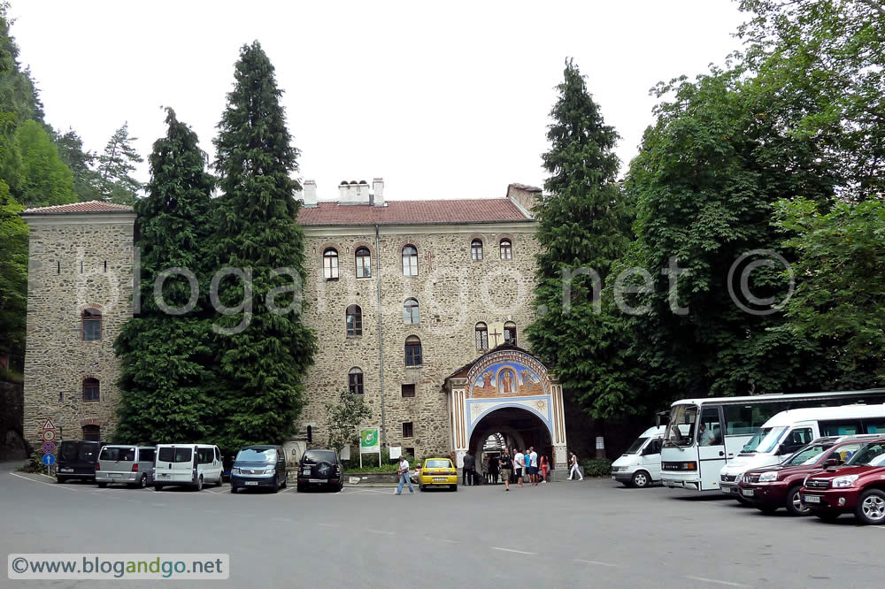 Entrance to the Rila Monastery